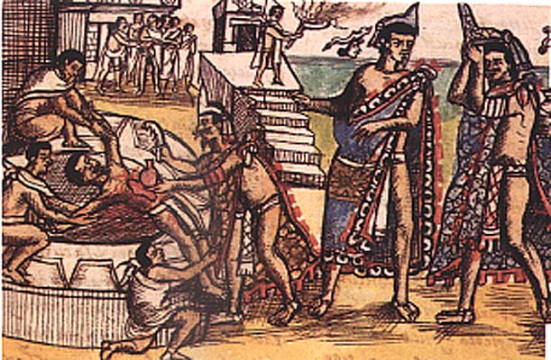 sacrifice aztec