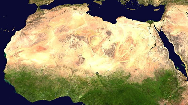 africa Sahara_satellite_NASA