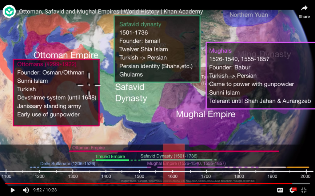 AP 23.322 Khan – Compare/Contrast: Ottoman, Safavid, And Mughal Empires ...